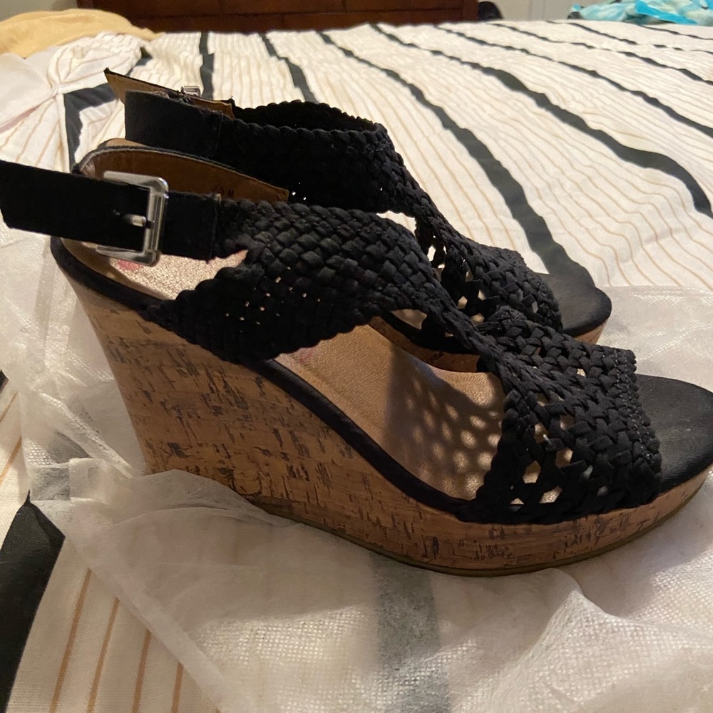 Corklike wedge Sandals